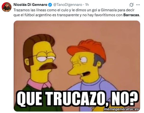 Memes barracas central