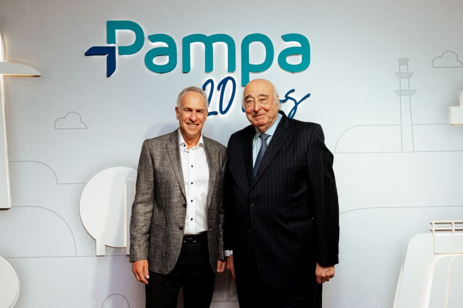 Marcelo Mindlin y Miguel Ángel Broda. 