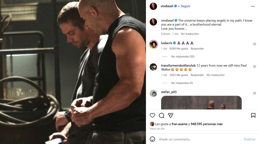 Vin Diesel y Paul Walker