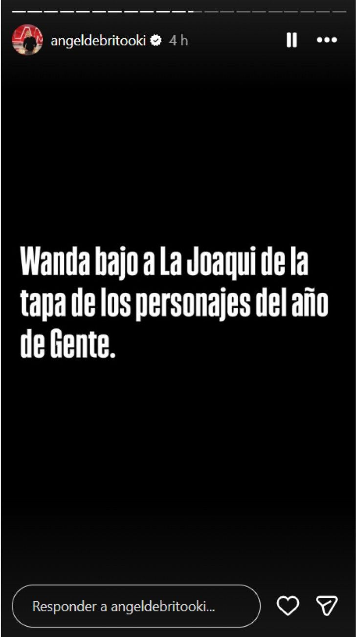 Wanda Nara habría bajado a La Joaqui de un evento