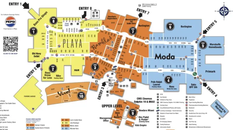 Cinco argentinos arrestados por robar mercadería en Dolphin Mall de Miami serán deportados a Argentina