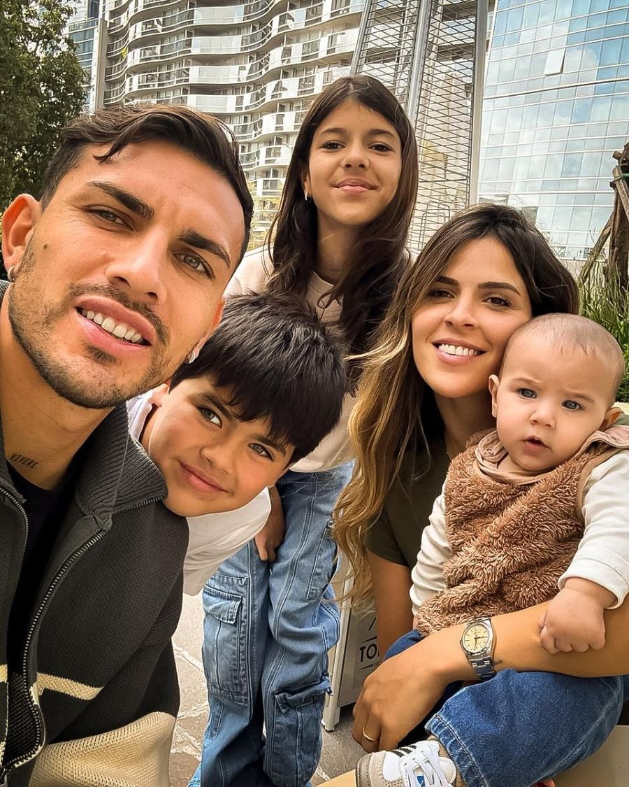 Leandro Paredes, Camila Galante, Victoria Paredes