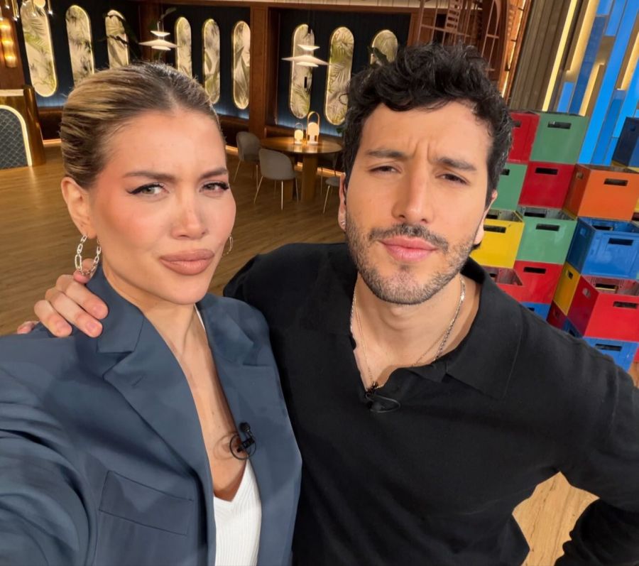 Wanda Nara y Sebastián Yatra