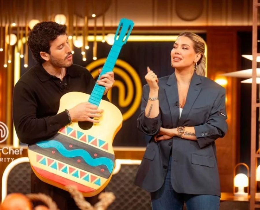 Wanda Nara y Sebastián Yatra