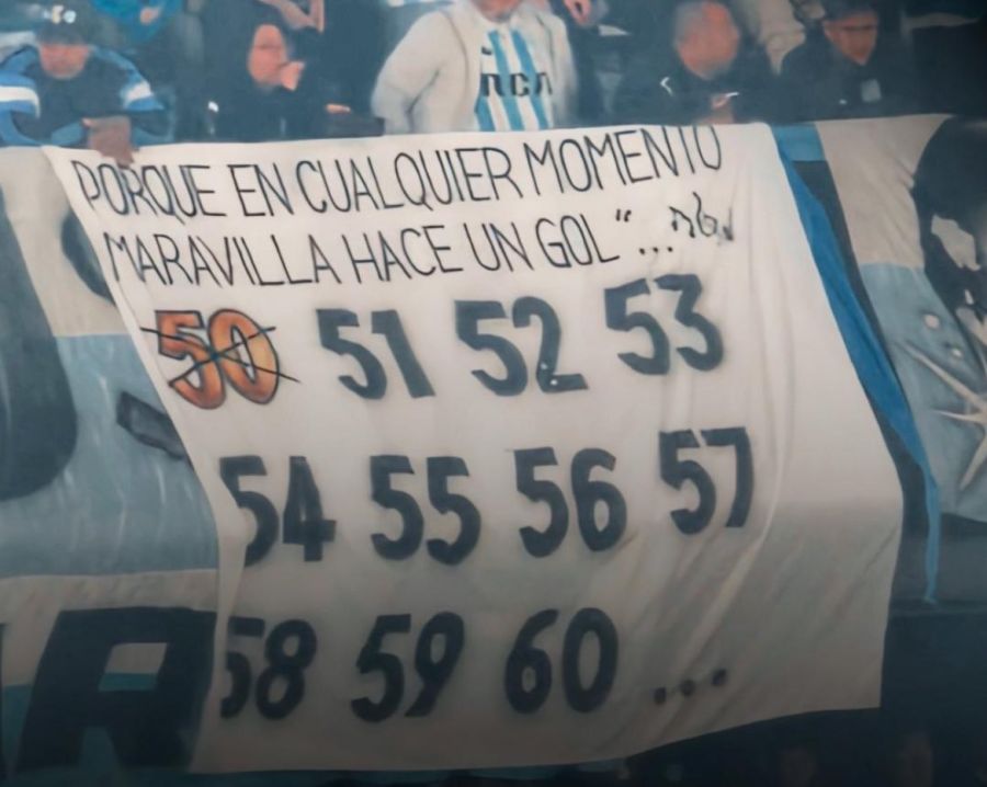 Bandera goleadora Martínez