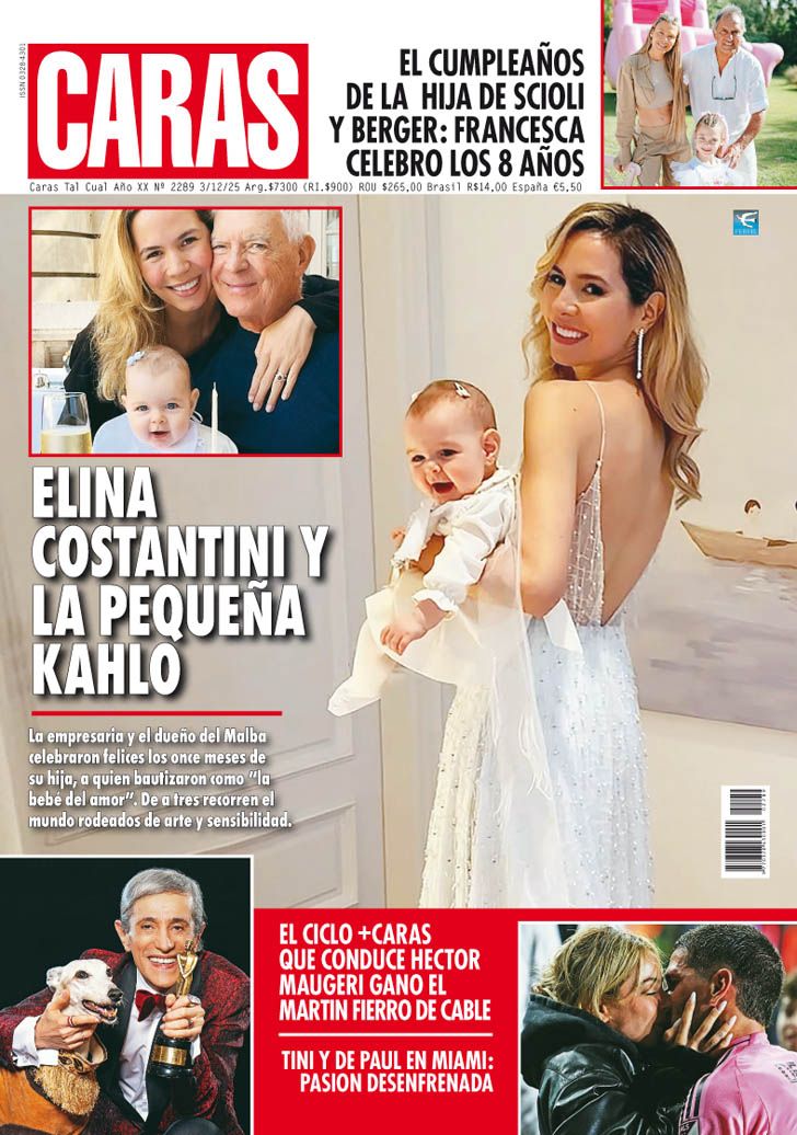 Elina Costantini y la pequeña Kahlo 