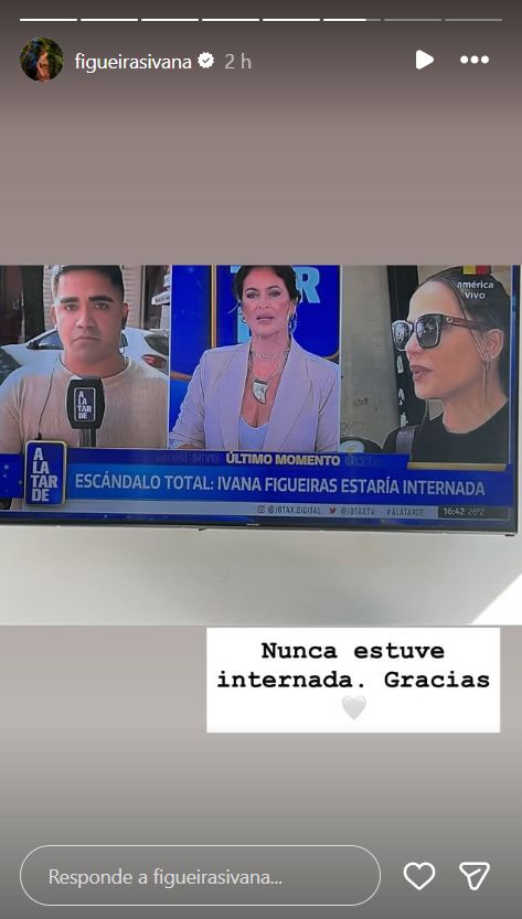 Mensaje de Ivana Figueiras