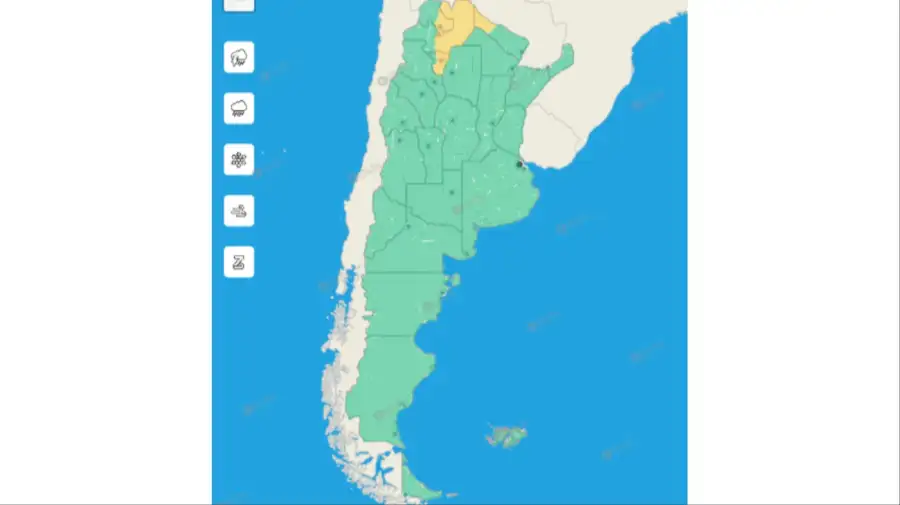 Temperaturas miércoles 3 de diciembre