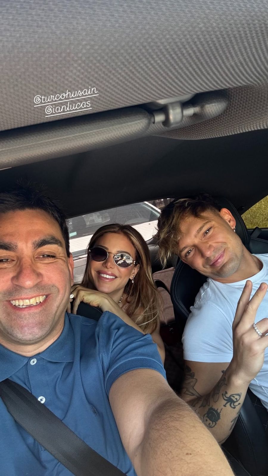 Evangelina Anderson e Ian Lucas