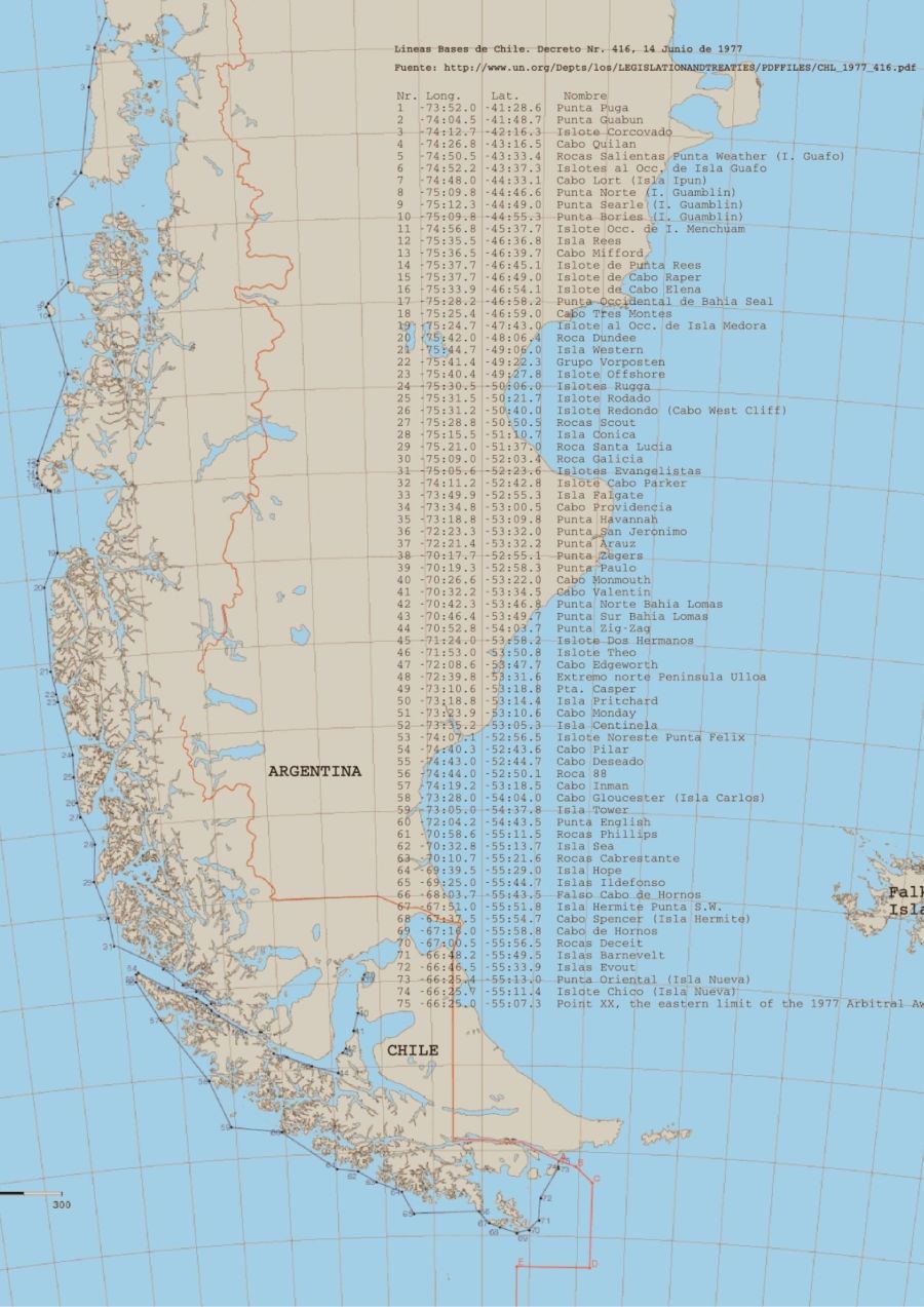 Frontera entre Chile y Argentina
