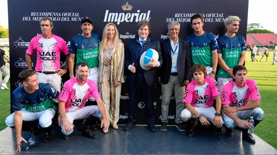 Javier Milei Abierto de Polo