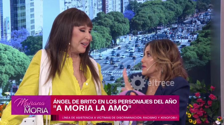 María Fernanda Callejón y Moria Casán