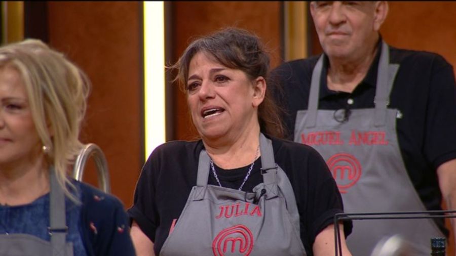 El angustiante momento de Julia Calvo en MasterChef Celebrity y la posibilidad de abandonar el certamen 