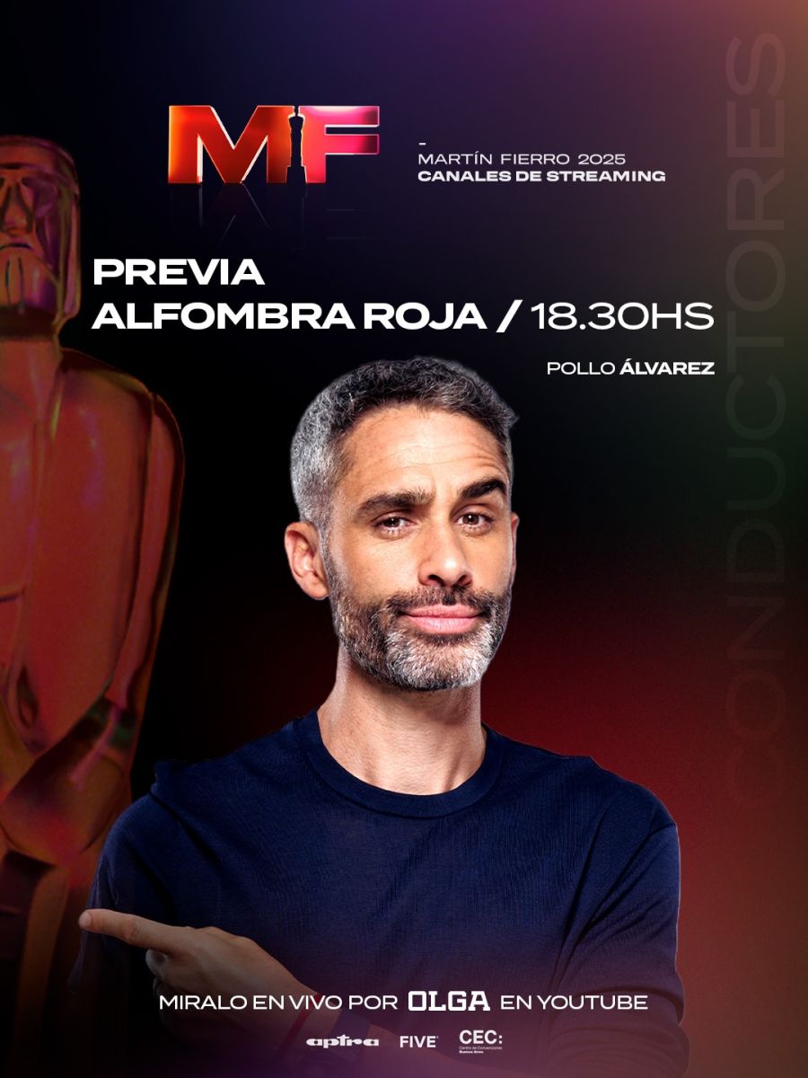 Martín Fierro de Streaming conductores