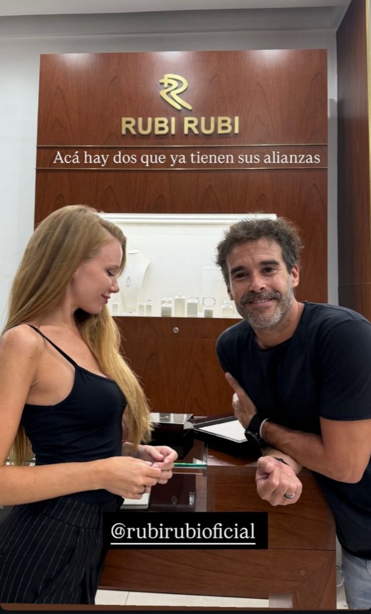 Nicolás Cabré y Rocío Pardo