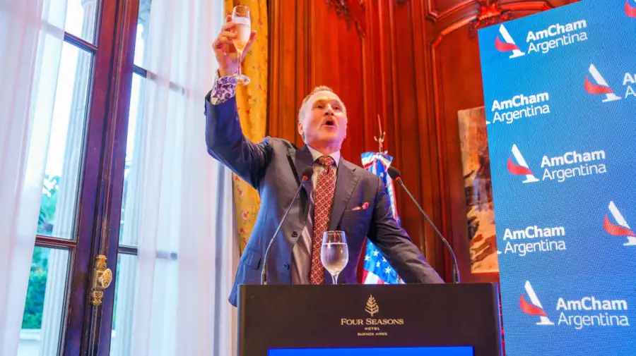 Peter Lamelas en la AmCham 20251204
