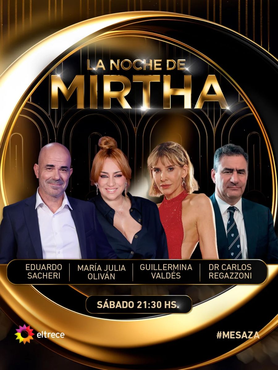 Quiénes son los invitados de Mirtha Legrand para el sábado 6 de diciembre
