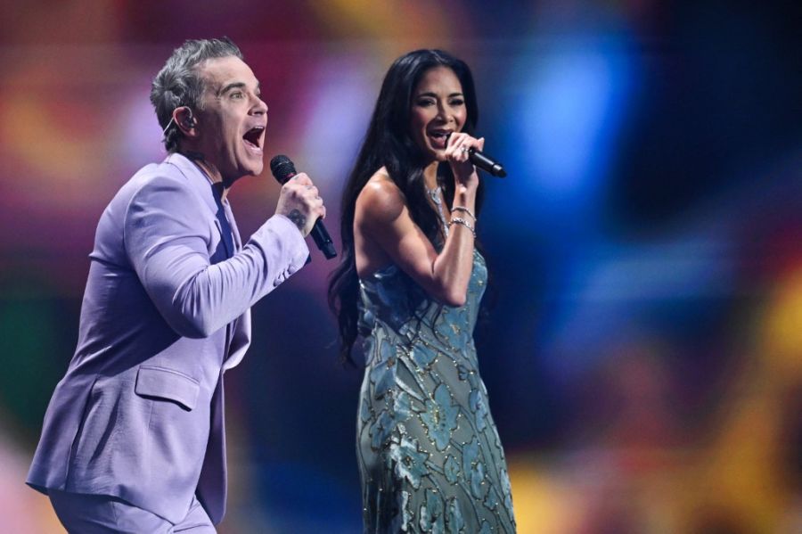 Robbie Williams y Nicole Scherzinger