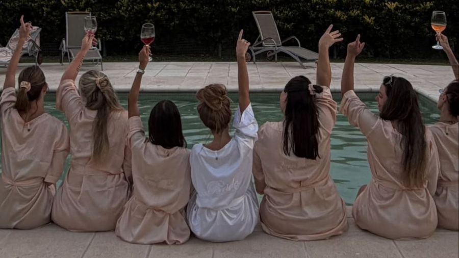 Rocío Pardo y sus amigas