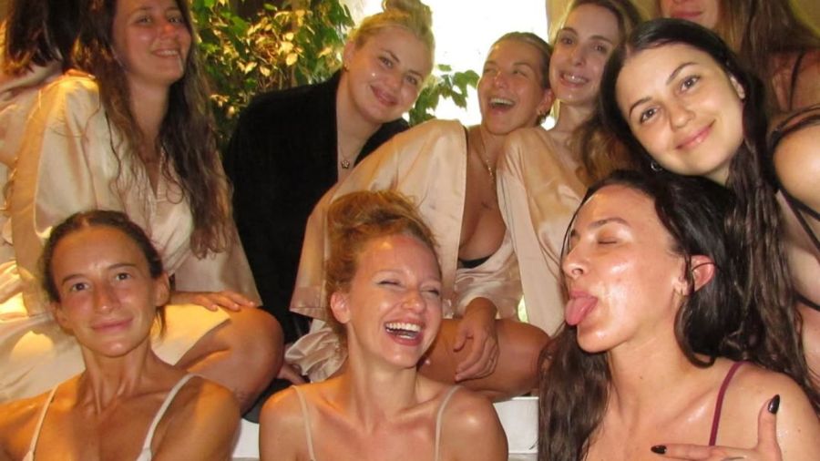 Rocío Pardo y sus amigas