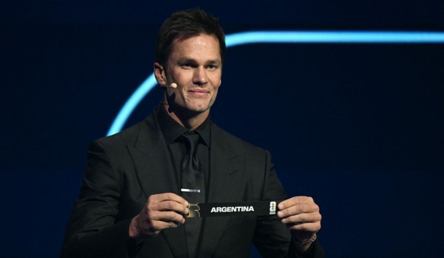 Tom Brady sacó la bolilla de la Selección Argentina en el sorteo del Mundial 2026