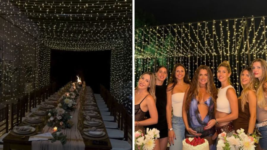 Así fue el cumpleaños de Cami Homs