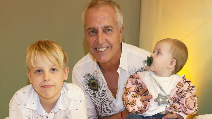 Mirko junto a Marley y Milenka