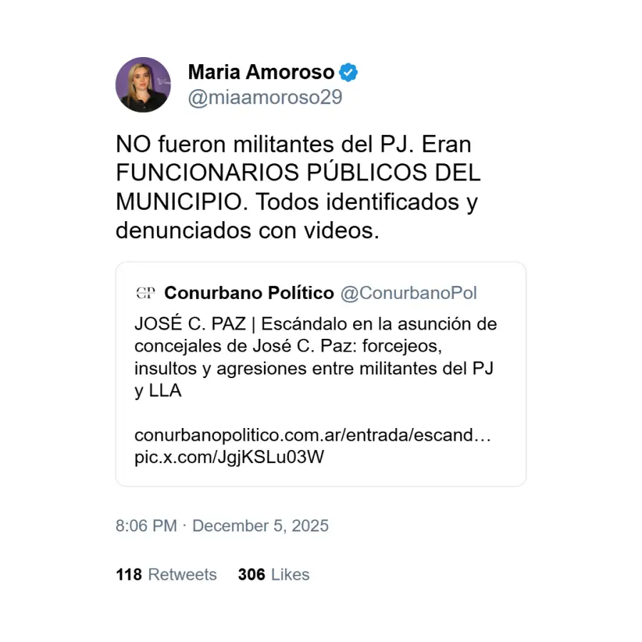 Pelea asunción concejales en José C. Paz 3