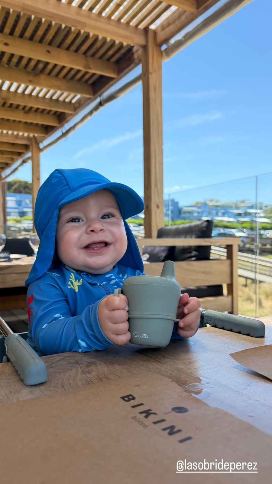 Vacaciones de Sol Pérez en Punta del Este