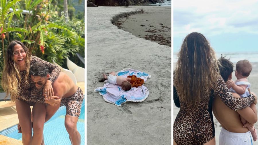 Las mejores fotos de las vacaciones de Jimena Barón en Brasil