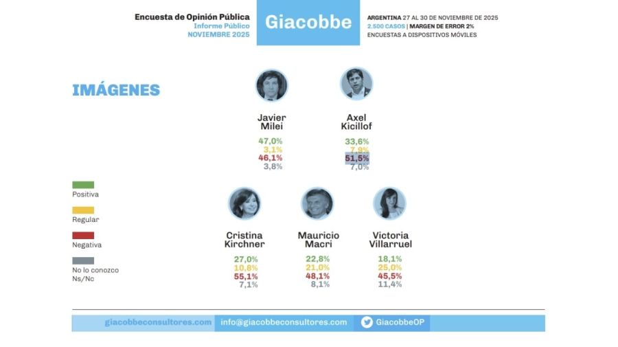Encuesta de Opinión pública de Giacobbe