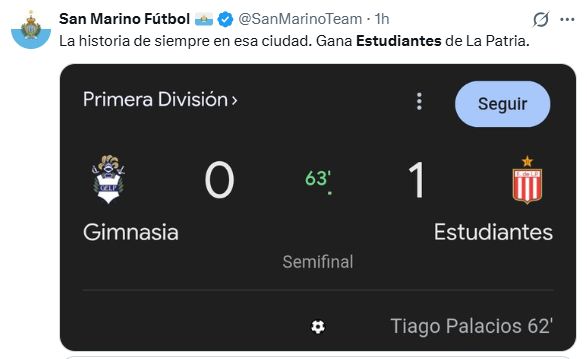 Memes Gimnasia vs. Estudiantes