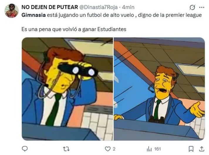 Memes Gimnasia vs. Estudiantes