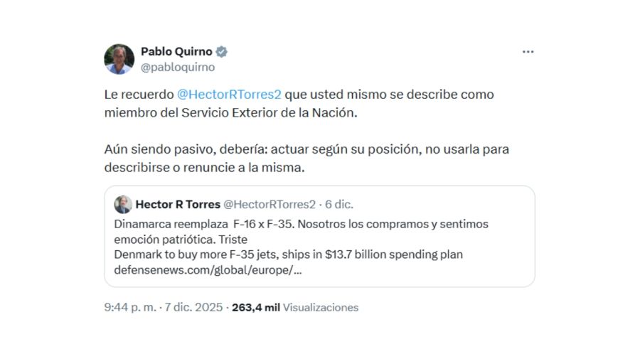 Cruce entre Quirno y Torres