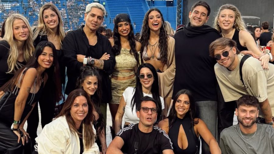 Famosos en el show de Shakira