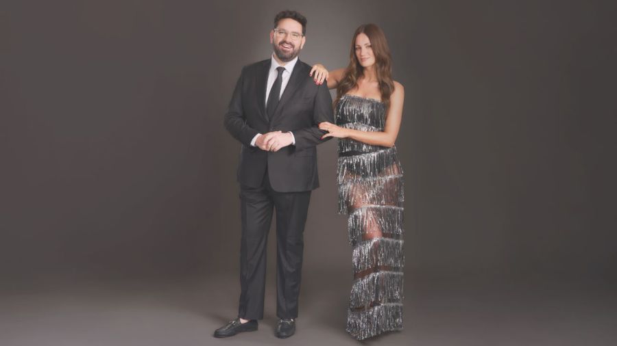 Damián Betular y Paula Chaves