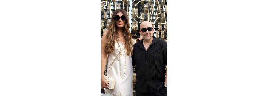 Florencia de la V junto a José María Muscari