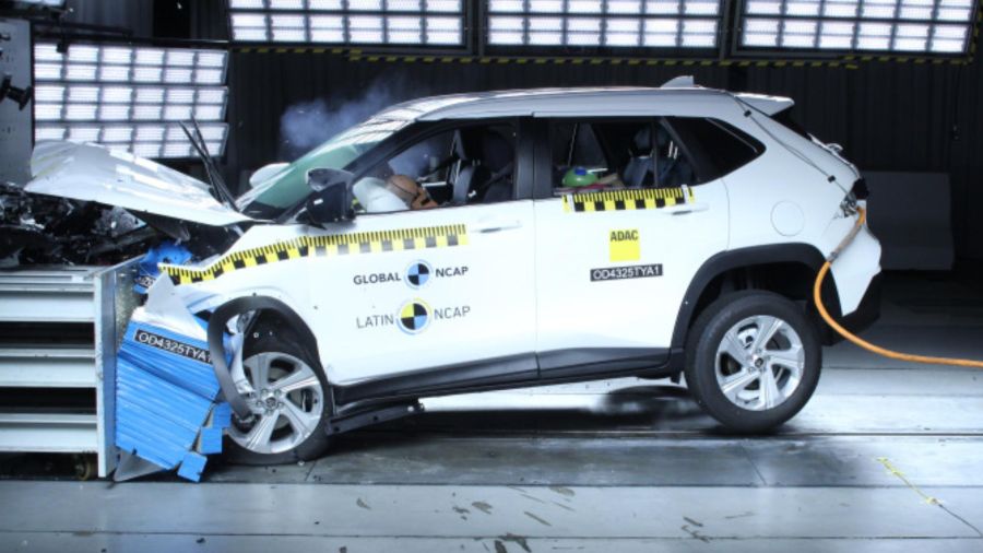 Golpe a Toyota: Latin NCAP le da solo dos estrellas al Yaris