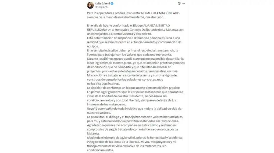 Leila Gianni X 20251210