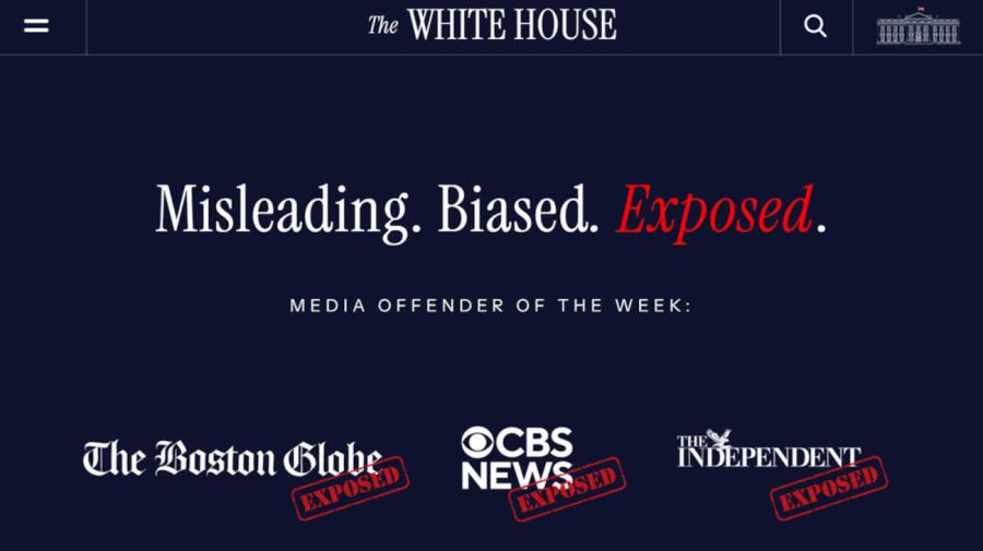 Trump lanza el Salón de la Vergüenza de los medios de comunicación 20251211