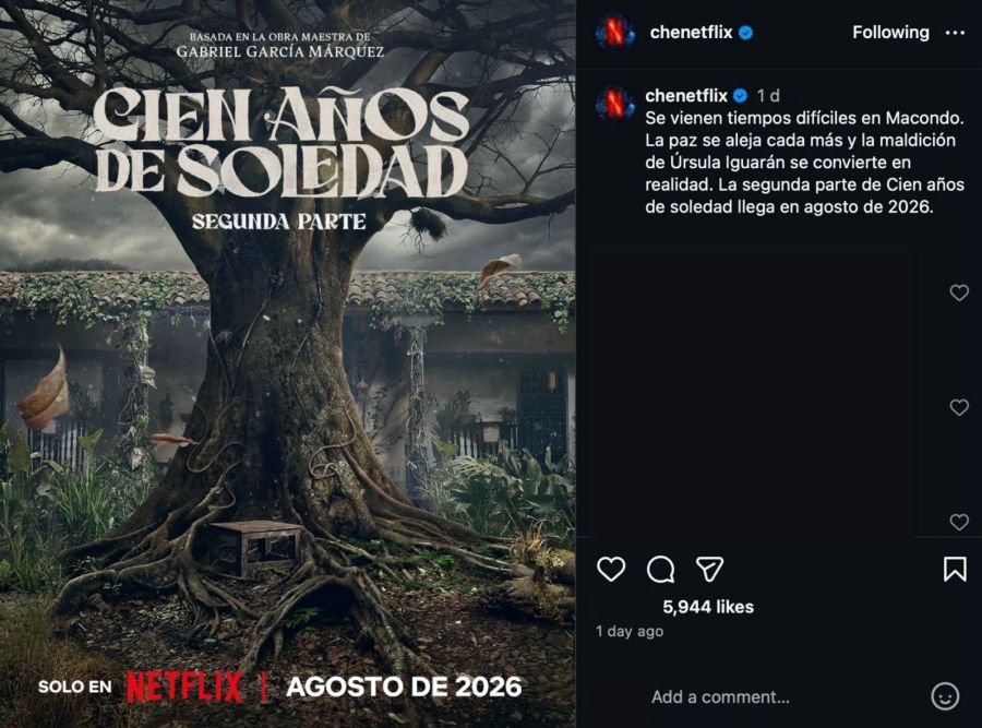 Cien años de soledad