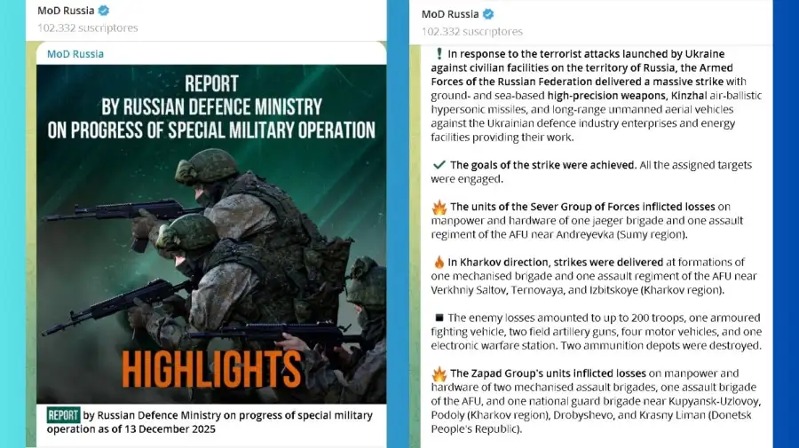 Comunicado ruso Parte 1