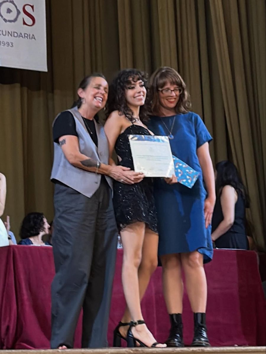Graduación Eloísa, la hija de Joaquín Furriel y Paola Krum