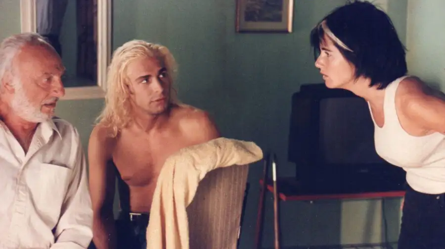 Héctor Alterio, Leonardo Sbaraglia y Cecilia Dopazo en