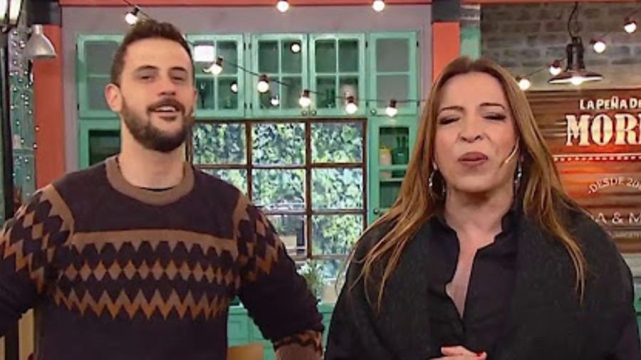 Lizy Tagliani y Diego Leuco