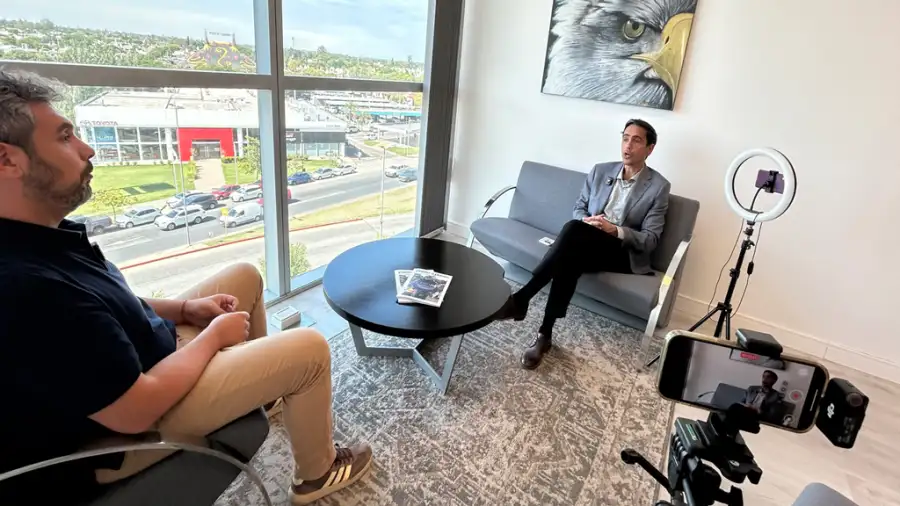 Lucas Péndola con Punto a Punto