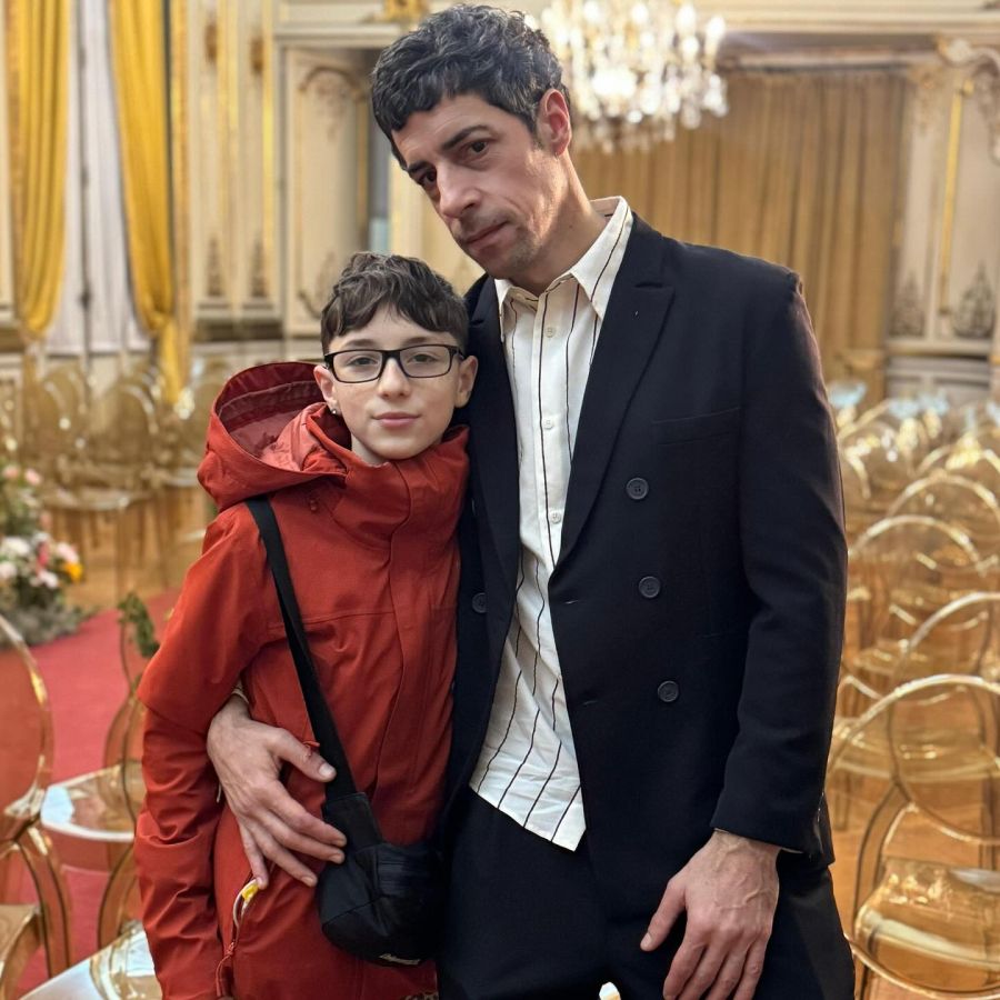 Luis Ernesto, el hijo de Esteban Lamothe y Julieta Ztlberberg