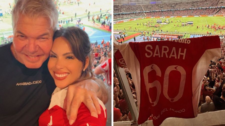 Barby Franco, Fernando Burlando y Sarah Burlando en Santiago del Estero