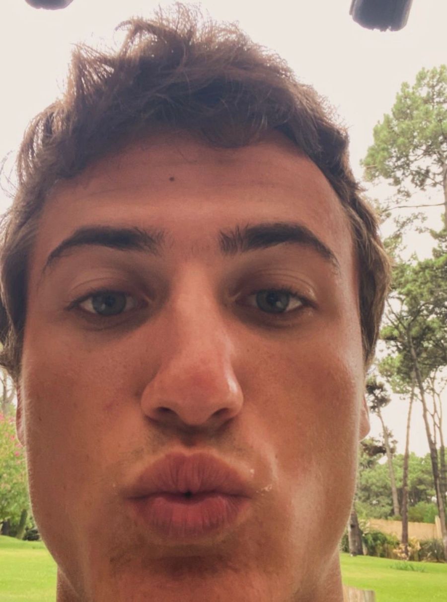 Maru Botana y su hijo, Matías