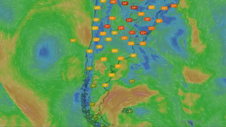 Pronóstico lunes 15 de diciembre